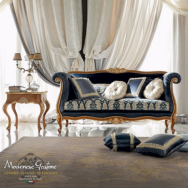 Zweisitzer Sofas aus Stoff Modenese Luxury Interiors 13416 Fabrik MODENESE GASTONE aus Italien. Foto №2