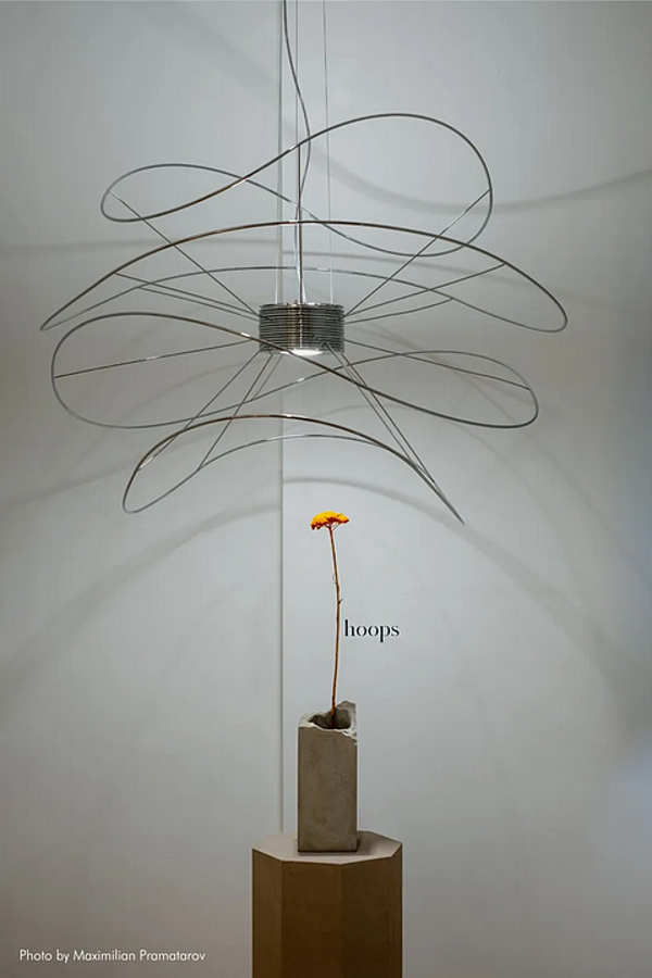 LED Pendelleuchte aus Metall mit Ringdesign AXOLIGHT Hoops Fabrik Axolight aus Italien. Foto №9