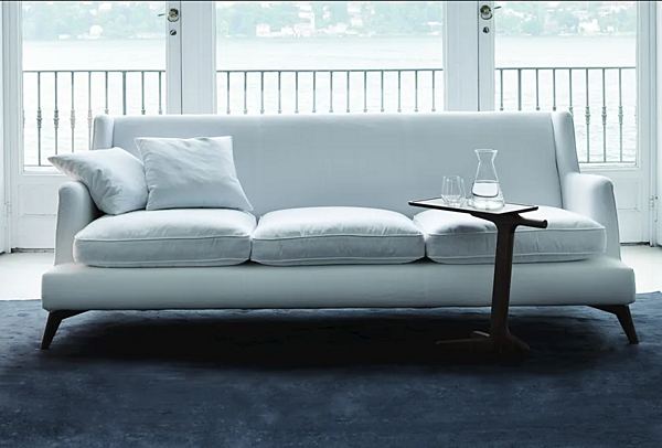 Ledersofa oder Stoffsofa 680 Class VIBIEFFE Fabrik VIBIEFFE aus Italien. Foto №3