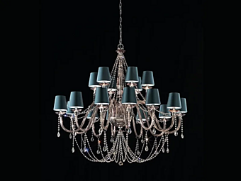 Kronleuchter mit Swarovski-Kristallen Arcobaleno L12 6 Euroluce Lampadari