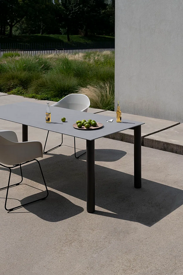 Quadratischer Marmortisch Kristalia Bodoni Fabrik Kristalia aus Italien. Foto №3