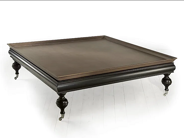 Quadratischer Couchtisch aus Massivholz MARIONI THOR 02074 Fabrik MARIONI aus Italien. Foto №2