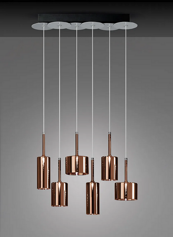 Halogenpendelleuchte Spillray AXOLIGHT SP SPILL 6 Fabrik Axolight aus Italien. Foto №2