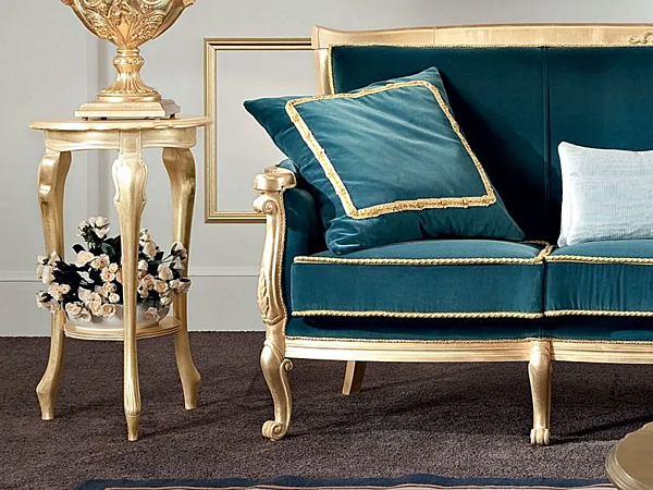 Holztisch mit hoher Seitenfläche Modenese Luxury Interiors 13621 Fabrik MODENESE GASTONE aus Italien. Foto №2