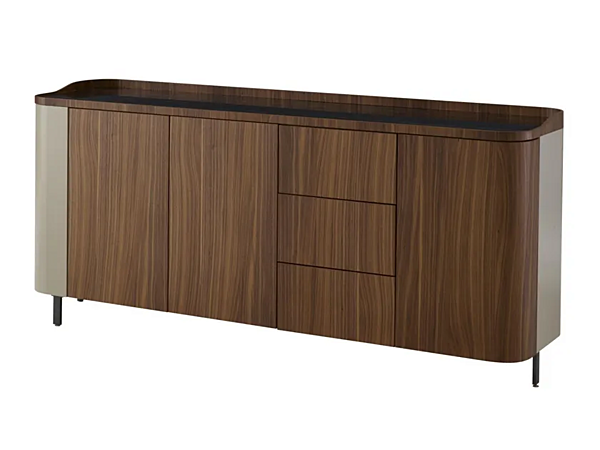 Multilayer Holz Sideboard mit Türen und Schubladen LIGNE ROSET Postmoderne 00VHAB1N Fabrik LIGNE ROSET aus Italien. Foto №2