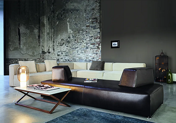 Ecksofa aus Stoff oder Leder VIBIEFFE 275 Glam Fabrik VIBIEFFE aus Italien. Foto №7