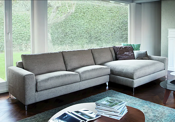 Ecksofa aus Stoff oder Leder VIBIEFFE 920 Zone Comfort Fabrik VIBIEFFE aus Italien. Foto №4