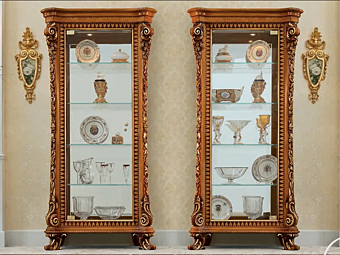 Holz- und Glasvitrine Modenese Luxury Interiors 14121 14122 Holz- und Glasvitrine Modenese Luxury Interiors 14121 14122 Fabrik MODENESE GASTONE aus Italien
