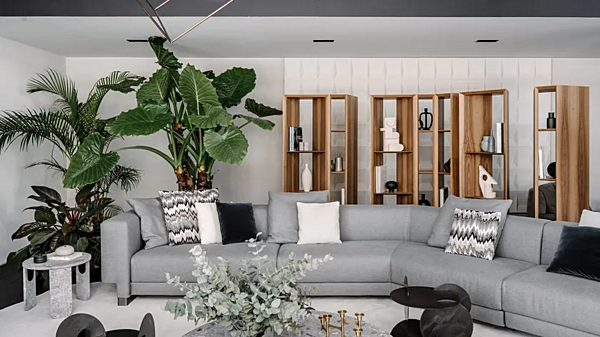 Ecksofa aus Stoff mit weicher Rückenlehne Gallotti&Radice Elissa Fabrik Gallotti & Radice aus Italien. Foto №8