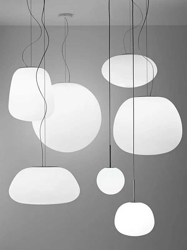 Glas Pendelleuchte Fabbian Lumi Sfera Fabrik Fabbian aus Italien. Foto №6