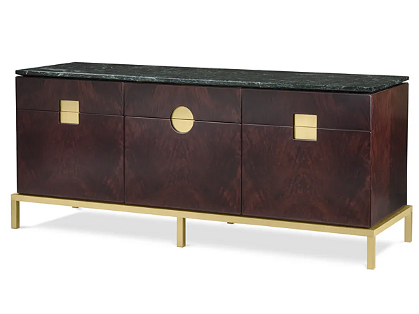 Holzfurnier Sideboard mit Schubladen GHIDINI1961 Zuan PR302SB101 Fabrik GHIDINI1961 aus Italien. Foto №1