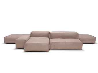 Modulares Ecksofa mit Stoffbezug AMURA DAVIS Modulares Ecksofa mit Stoffbezug AMURA DAVIS Fabrik AMURA aus Italien