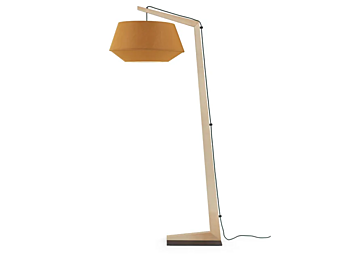 Stehlampe aus Holz Geppetto Egoitaliano