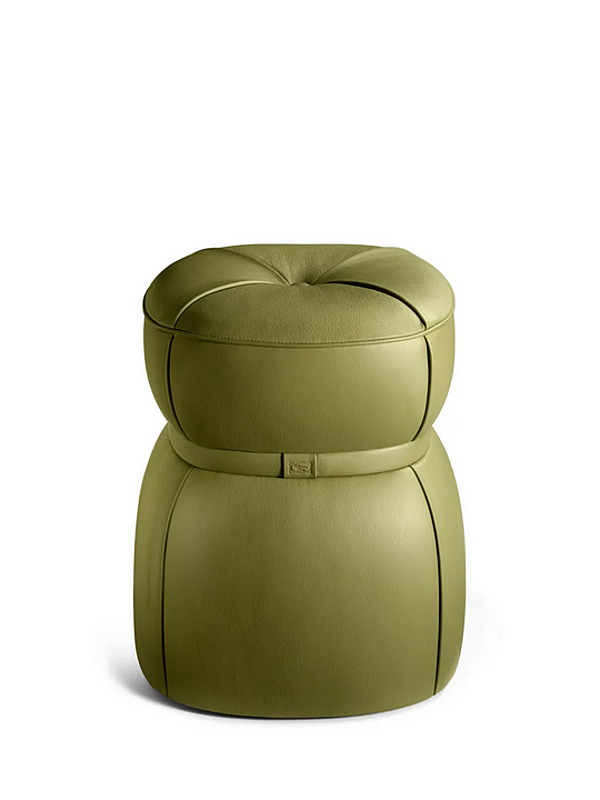 Poltrona Frau Lederhocker Lepli Fabrik POLTRONA FRAU aus Italien. Foto №1