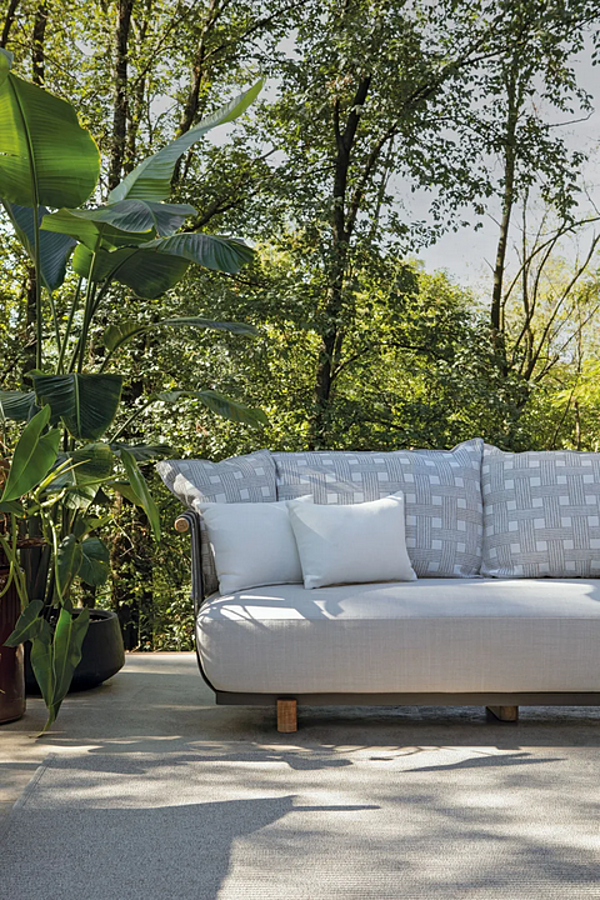 3-sitziges Gartensofa aus Stoff Portofino Atmosphera Fabrik ATMOSPHERA aus Italien. Foto №10