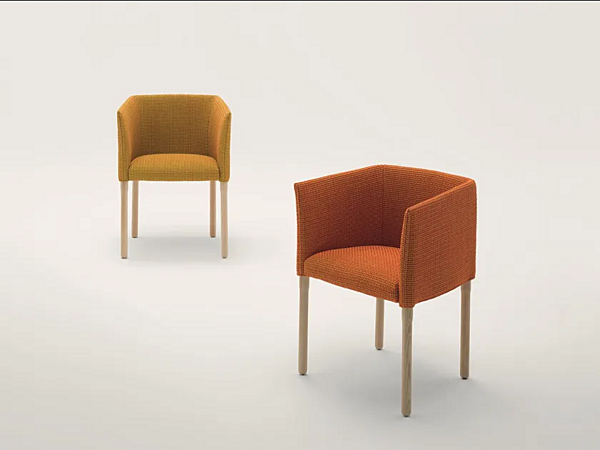 Upholstered Easy Chair with Removable Cover Paola Lenti Elsie Fabrik PAOLA LENTI aus Italien. Foto №1