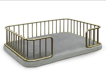 Hunde-Lederkorb Charleston FORMITALIA Fabrik FORMITALIA aus Italien