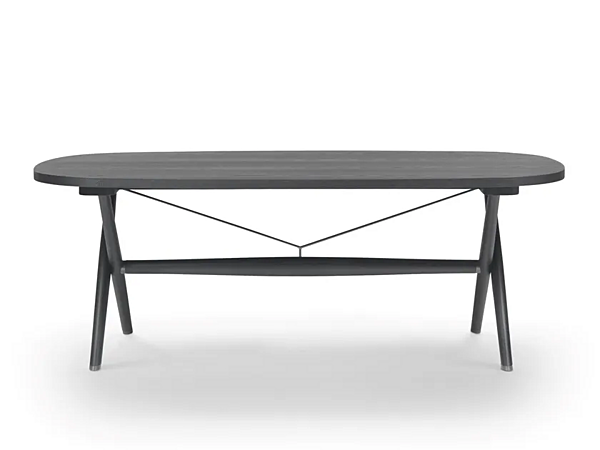 Ovaler Esstisch aus Holz Boma FLEXFORM 29786, 29787 Fabrik FLEXFORM aus Italien. Foto №2