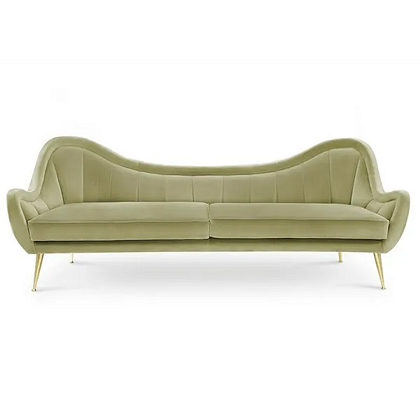 Dreisitzer Sofa aus Samt BRABBU Hermes Fabrik BRABBU aus Italien. Foto №2