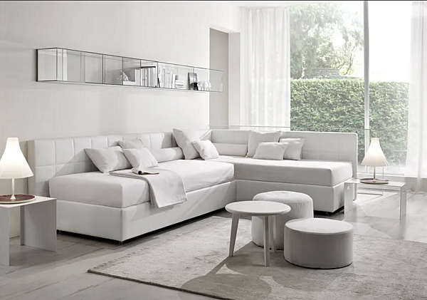 Zweisitzer Stoffsofa mit Bettfunktion Mono Duomo Design Fabrik Duomo Design aus Italien. Foto №3