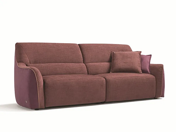 3-Sitzer Relaxsofa aus Stoff mit verstellbarer Rückenlehne Egoitaliano Puffy Fabrik Egoitaliano aus Italien. Foto №1