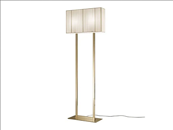 Stehlampe aus Seide handgefertigt AXOLIGHT CLAVIUS PT CLAVIU E27