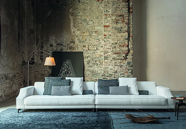 Ecksofa aus Stoff oder Leder VIBIEFFE 310 Identity Fabrik VIBIEFFE aus Italien. Foto №3