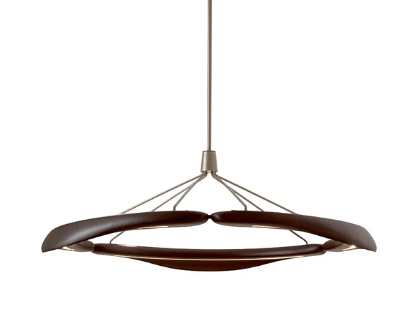 Pendelleuchte aus Walnussholz mit LED GIORGETTI Dunes GA408G Fabrik GIORGETTI aus Italien. Foto №1