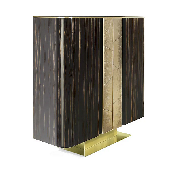 Hochschrank mit Türen aus Holz MARIONI VINCENT 02728A Fabrik MARIONI aus Italien. Foto №2