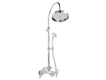 Edelstahl Duschset mit Handbrause Julia Gaia Mobili 2-Loch eingelassen Edelstahl Duschset mit Handbrause Julia Gaia Mobili 2-Loch eingelassen Fabrik GAIA aus Italien