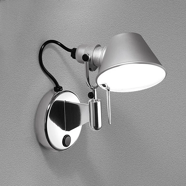 Wandleuchte aus Aluminium mit Spotlicht Artemide Tolomeo Fabrik Artemide aus Italien. Foto №4