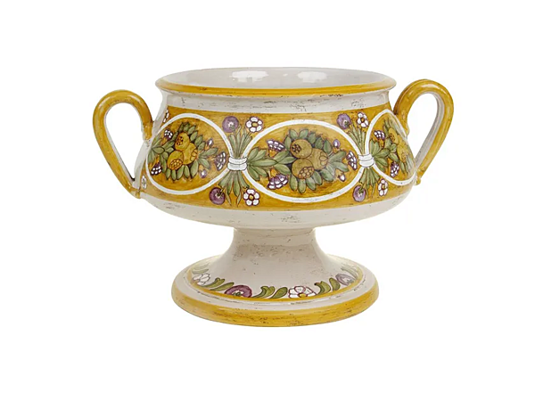 Keramisches Centerpiece Robbiane L'Antica Deruta RB/895/35 Fabrik L'Antica Deruta aus Italien. Foto №1