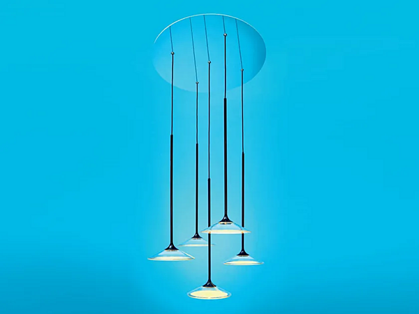 Pendelleuchte aus Methacrylat LED Orsa Cluster Artemide Fabrik Artemide aus Italien. Foto №2