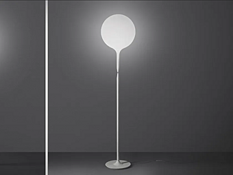 Bodenlampe aus geblasenem Glas Castore Artemide