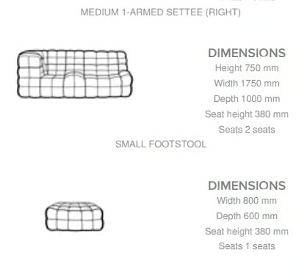 Stoffsofa mit gepolsterter Rückenlehne Kashima Ligne Roset Fabrik LIGNE ROSET aus Italien. Foto №24