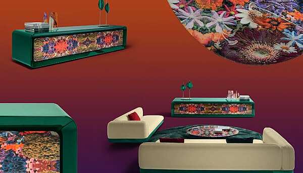 Fernsehtisch Daytona 00021 Fabrik DAYTONA (by Signorini&Coco) aus Italien. Foto №4